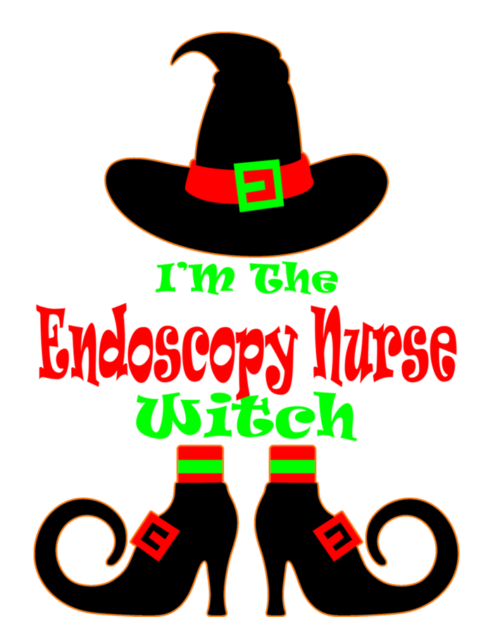 Endoscopy Nurse Gift Halloween Witch Hat Nursing Gift T-Shirt