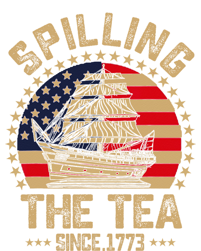 Spilling The Tea Since 1773 Patriotic History Teacher Poster