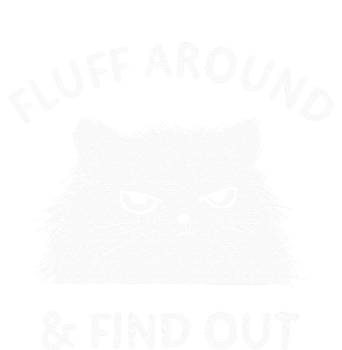 Fluff Around And Find Out Funny Cat Adult Humor Small Daily Commute Backpack