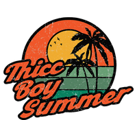 Thicc Boy SummerFunny Retro Vintage Design Premium T-Shirt