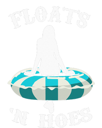 Floats And Hoes Funny Summer Vacation Float Trip Tubing Ladies Essential Tank