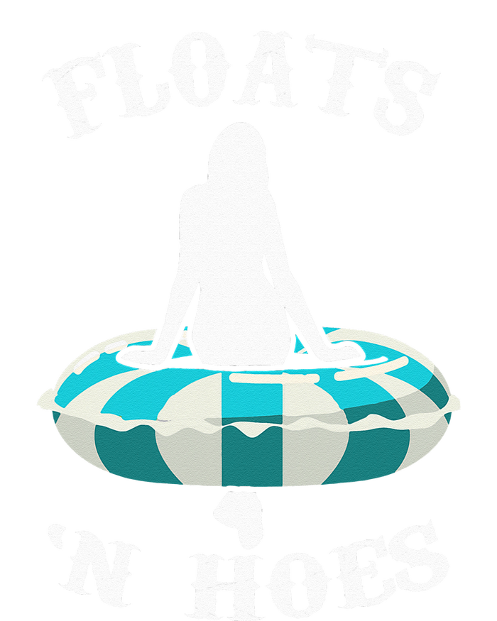 Floats And Hoes Funny Summer Vacation Float Trip Tubing Ladies Essential Tank