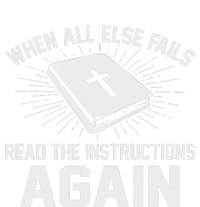 When All Else Fails Read The Instructionsagain Bible Women's Flannel Pajama Set