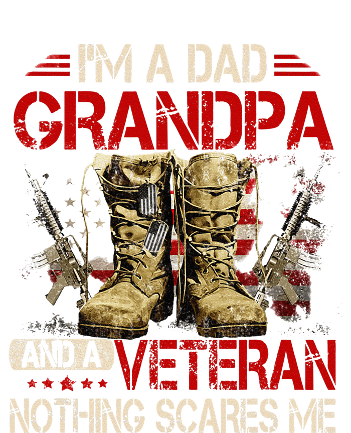 Im A Dad Grandpa And A Veteran American Flag Gists For Dad Womens Cotton Relaxed Long Sleeve T-Shirt