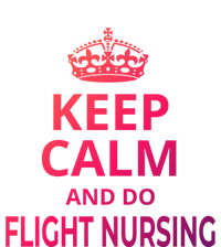 Flight Nurse / Funny Keep Calm And Do Flight Nursing! Cute Gift Pom Pom 12in Knit Beanie