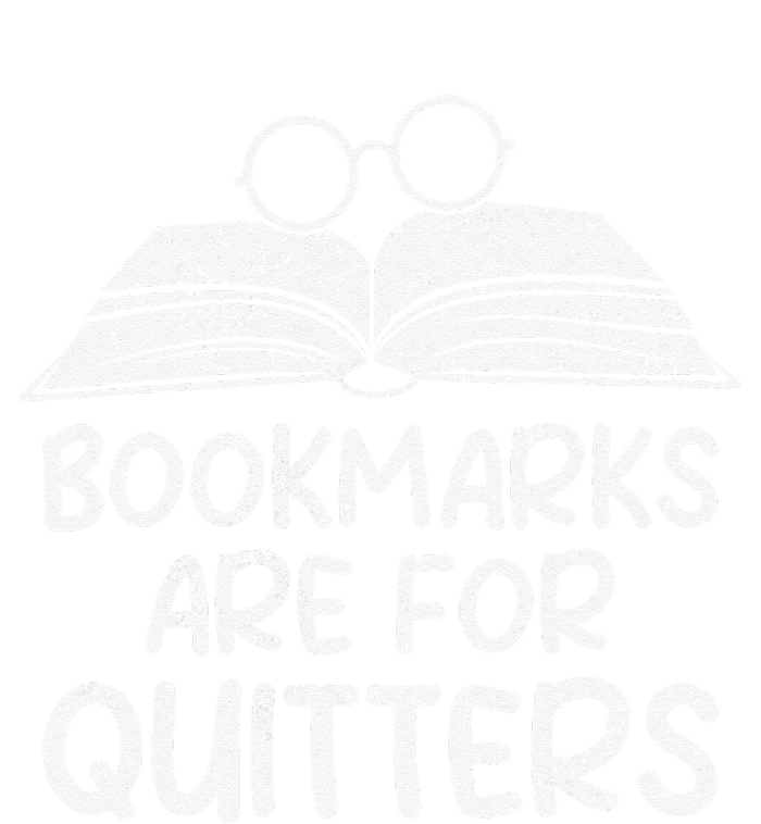 Bookmarks Are For Quitters Book Lover Teacher T-Shirt