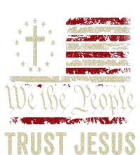 We The People Trust Jesus USA Flag Christian Patriotic T-Shirt