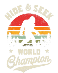 Bigfoot Hide And Seek World Champion Sasquatch Retro Vintage Sustainable Beanie