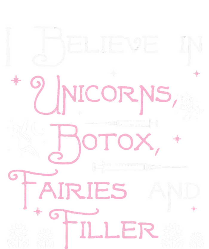 Funny Unicorns Botox Fairies And Filler Aesthetician Nurses Long Sleeve Shirt