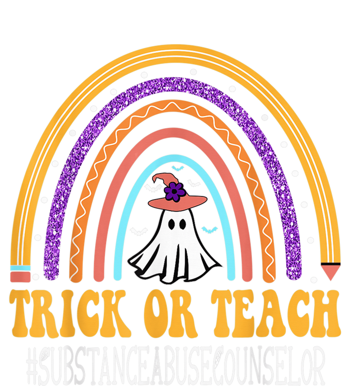 Substance Abuse Counselor Rainbow Trick or teach Halloween Sweatshirt