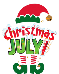 Funny Christmas In July Summer Elf Santa Xmas T-Shirt