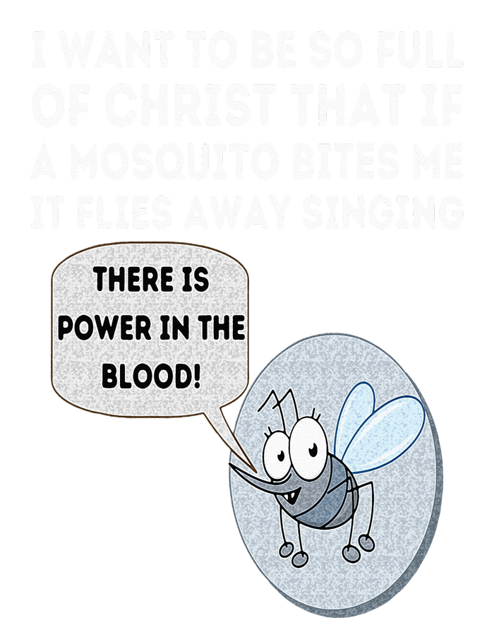 Mosquito Joke Funny Christian Bible & Jesus PosiCharge Competitor Tank