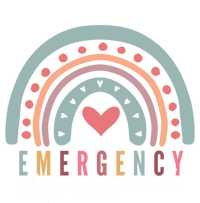 Emergency Departt Team Emergency Room Nursing Rainbow Tee Gift Doggie Tank