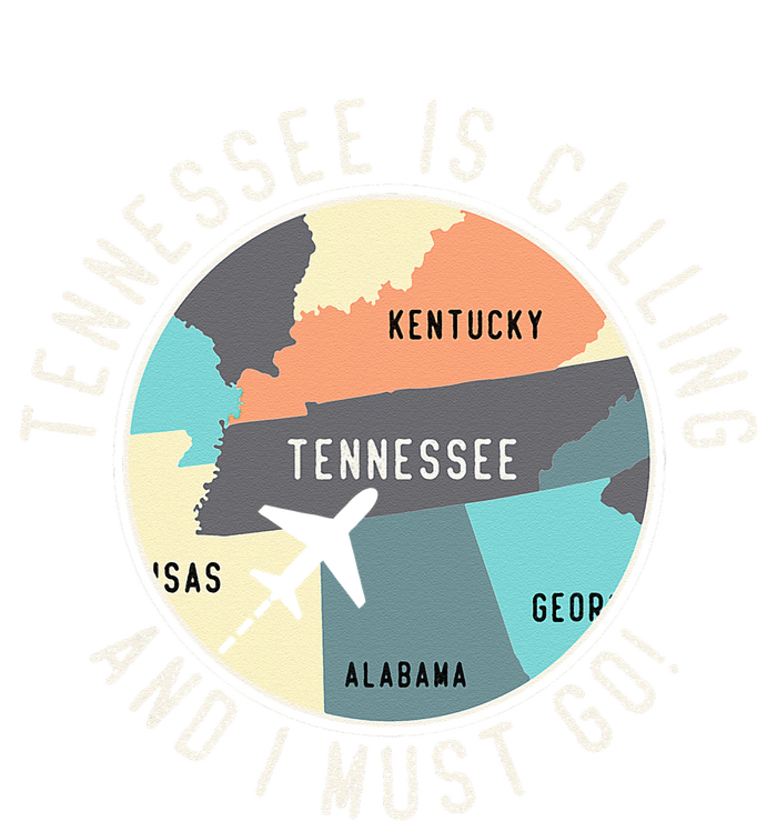 Tennessee Is Calling And I Must Go Tennessee State Women's Tri-Blend 3/4-Sleeve Raglan Shirt