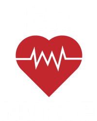 Er Nurse Emergency Room Nurse Heartbeat Nursing Gift Tie-Dye Long Sleeve Shirt