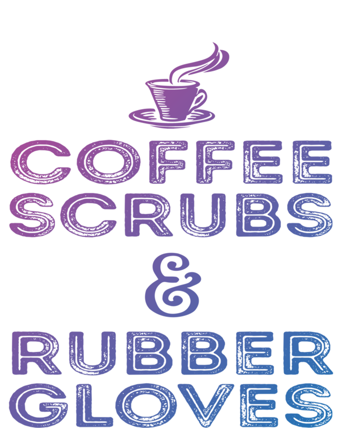 Funny Medical : Coffee Scrubs And Rubber Gloves Gift Mousepad