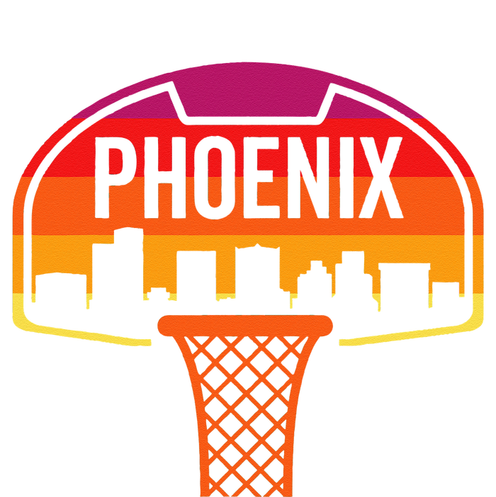 Phoenix Basketball BBall Vintage Retro Sunset Game Fan T-Shirt