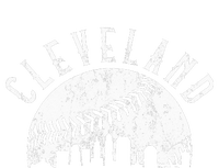 Vintage Cleveland Ohio Skyline Apparel V-Neck T-Shirt