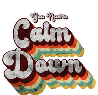 You Need To Calm Down Classic Retro Vintage Pride 80’s Gift Sustainable Knit Beanie