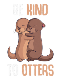 Be Kind To Otters Kids Women Otter Bumper Sticker