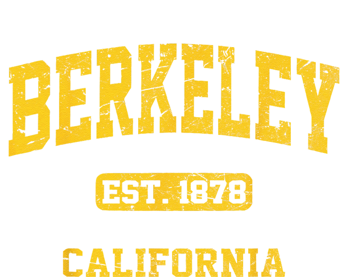 Berkeley California CA Vintage State Athletic Style Sweatshirt Cinch Pack Bag