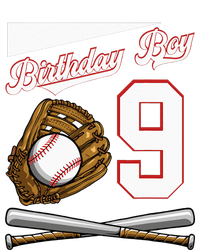 Birthday Boy 9 Party Cake Baseball Field Bat Catch Homerun Premium T-Shirt