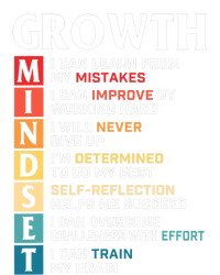 Growth Mindset Definition Motivational Quote Inspiration Drawstring Bag