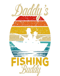 Daddys Fishing Buddy Funny Retro Dad Son Gift For Fisherman T-Shirt