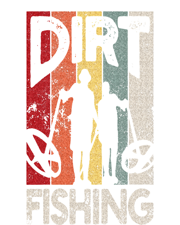 Dirt Fishing Funny Beach Treasure Detecting Metal Detector Grommeted Golf Towel