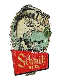 Fishing Schmidt Beer Make Your Own Luck 1894 Vintage T-Shirt