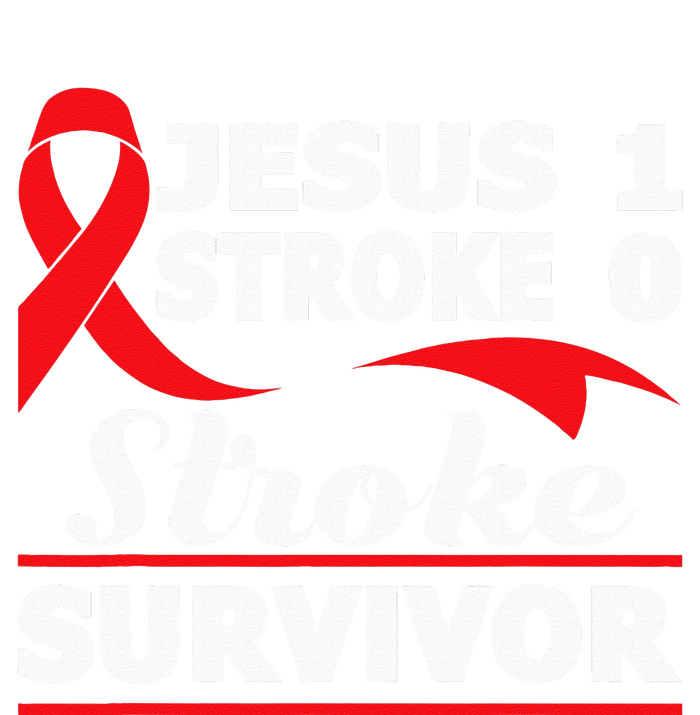 Christian Stroke Survivor Awareness Red Ribbon Brain Attack Women's Perfect Tri Rocker Tank