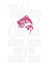 Funny Fishing Queen Design For Women Ladies Fishing Lovers Premium T-Shirt