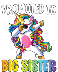 Kids Promoted To Big Sister Dabbing Unicorn Older Sister Grommeted Golf Towel