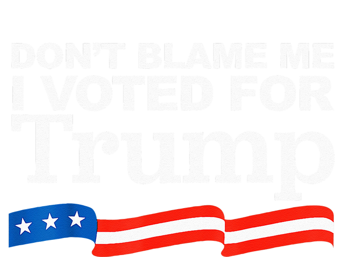 Dont Blame Me I Voted For Trump President Election T-Shirt