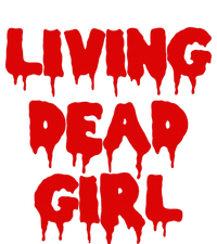 Dripping Blood Halloween Zombie Movie Living Dead Girl Premium T-Shirt