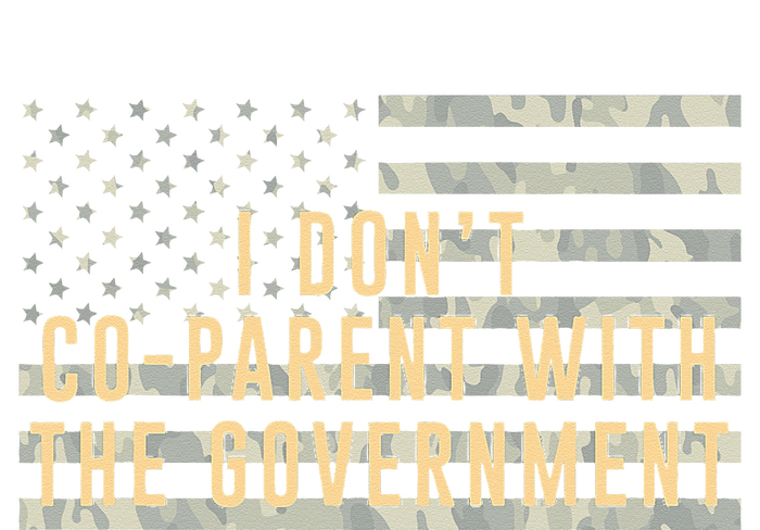 I Don’t Coparent With The Government American Flag Baby Long Sleeve Bodysuit