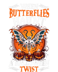 When Butterflies Haunt A Halloween Twist, Scary Pumpkin Tee T-Shirt