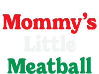 Mommy's Little Meatball Italian Ironic Funny Meme Trendy Unisex Cooling Performance Crew T-Shirt