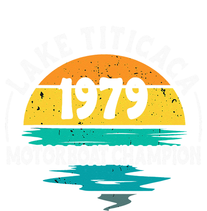 Lake Titicaca Motorboat Champion Valucap Bio-Washed Visor