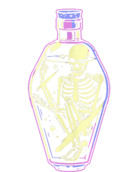 Pick Your Poison Pastel Goth Skeleton Potion Halloween Premium T-Shirt