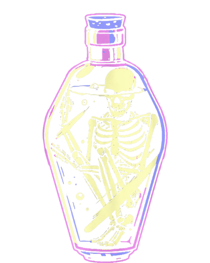 Pick Your Poison Pastel Goth Skeleton Potion Halloween Premium T-Shirt