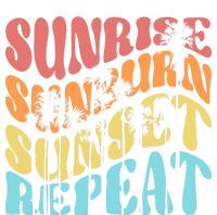 Sunride Sunburn Sunset Repeat Tie Dye Hoodie