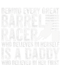 Barrel Racer Daddy Dad Father Barrel Racing Kids Sweatshirt