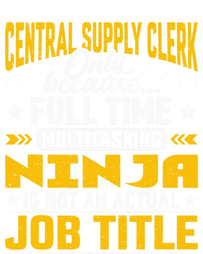 Central Supply Clerk Job Title Funny Central Supply Worker Insulated Varsity Jacket