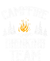 Campfire Drinking Team Camping Lovers Camper Long Sleeve Pajama Set