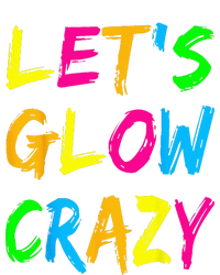 Lets Glow Crazy Glow Party 80s Retro Costume Party Lover Women’s Perfect Tri Rocker Tank