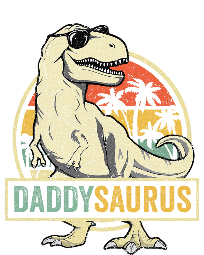 Daddysaurus T Rex Dinosaur Daddy Saurus Fathers Day Gift Dad T-Shirt