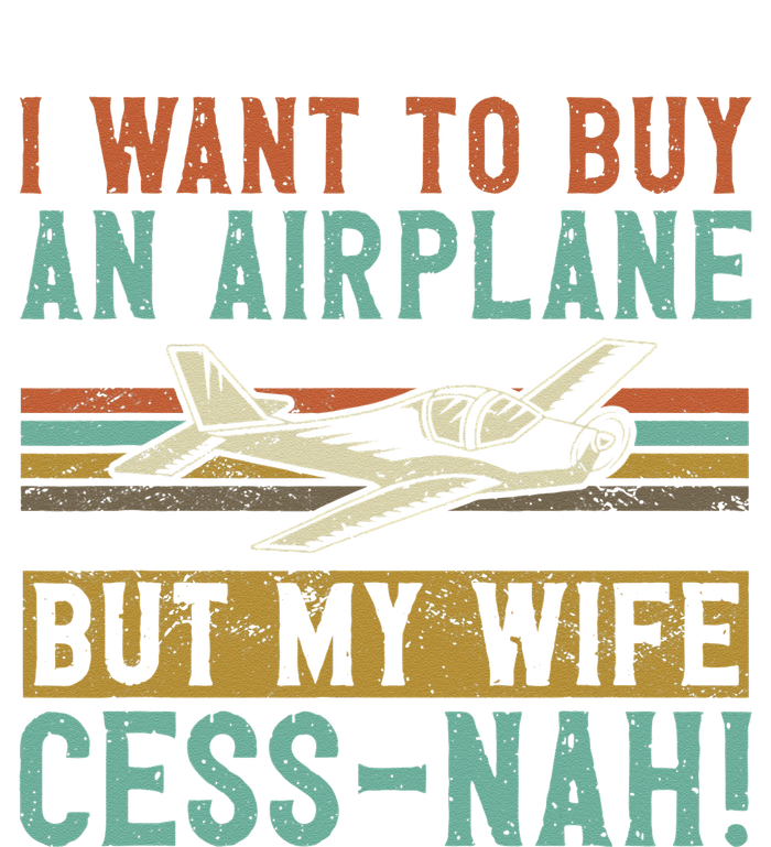 I Want To Buy An Airplane But My Wife Cess Nah! Pilot Youth Performance Sprint T-Shirt