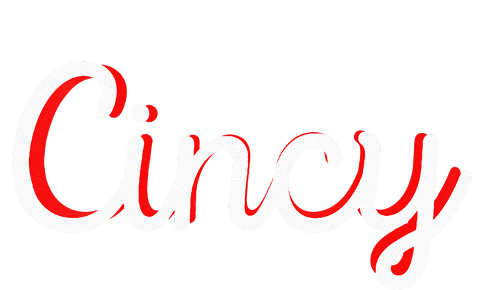 Womens Cincinnati Ohio Classic Red Script Cincy City Vacation Gift Legacy Cool Fit Booney Bucket Hat