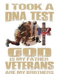 I Took A Dna Test God Is My Father Veterans Are My Brothers Tie-Dye T-Shirt